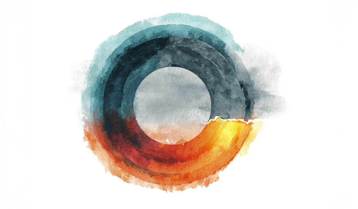 מעגל הבושה וההתמכרות עם סדק קטן סמל לאפשרות לשבור את הדפוס