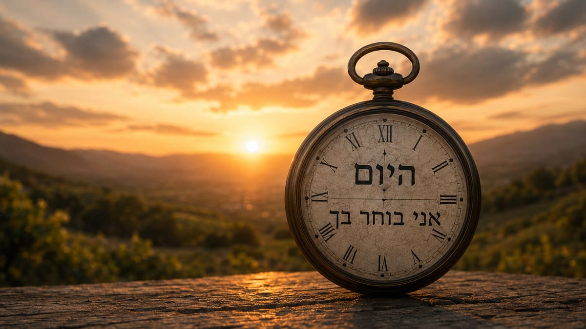 טו באב היום אני בוחר בך